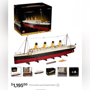 LEGO Titanic Ship